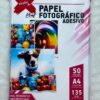 Papel Fotografico Adesivo 50 Folhas