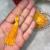 Pingente Tassel Amarelo 7Cm