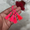 Pingente Tassel Rosa 3,5Cm