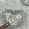 Meia Pérola branco 10mm