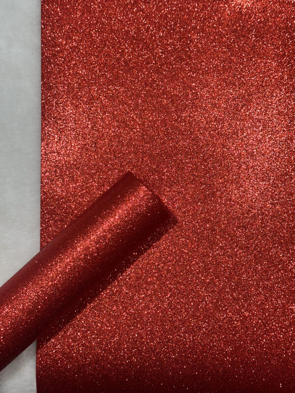 Eva Com Glitter Vermelho