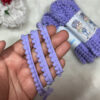 Fita Pompom Lavanda 6mm